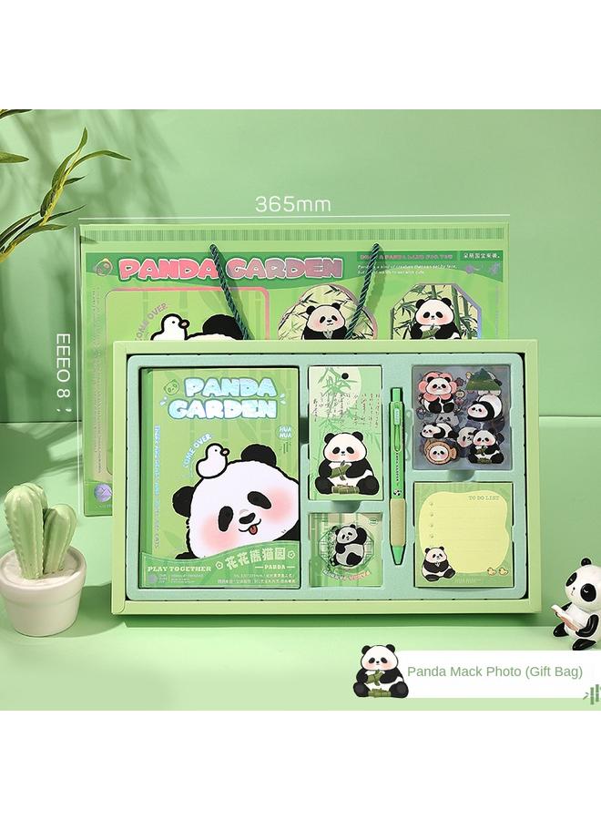 Bluejw Hand Account Suit Notebook Primary School Student Hand Account Gift Box Suit High-value Girl Hand Account Gift Box - Image 1