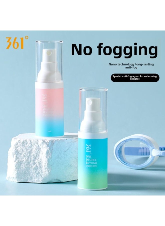 Generic - 361 Glasses Anti-fog Agent Anti-fog Spray Myopic Glasses Anti-fog Artifact Swimming Goggles Anti-fog Agent Helmet Anti-fog Spray-Color:Pink Blue Gradient [20ML]] - Image 1