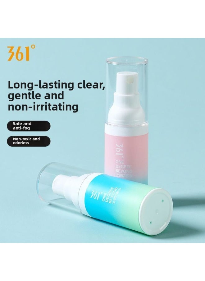 Generic - 361 Glasses Anti-fog Agent Anti-fog Spray Myopic Glasses Anti-fog Artifact Swimming Goggles Anti-fog Agent Helmet Anti-fog Spray-Color:Pink Blue Gradient [20ML]] - Image 1
