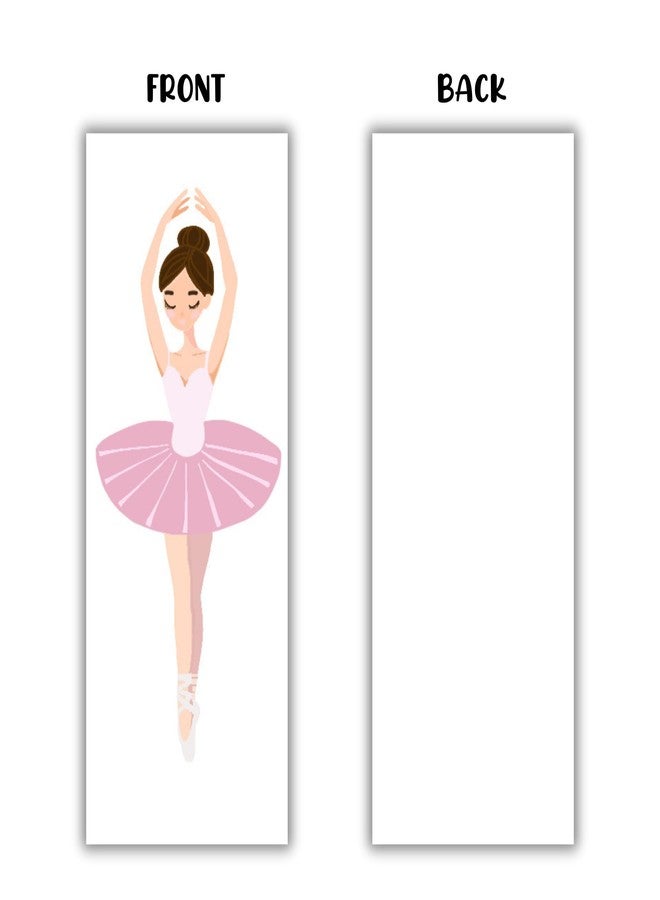 Lashicorn Ballerina Scrunchie Card Holder for Favors Girls | 24 pk 2.125x5.5” Birthday Party Valentine’s VDay Tags Hair Makes Tutu Skirt Cardboard for Selling - Image 4