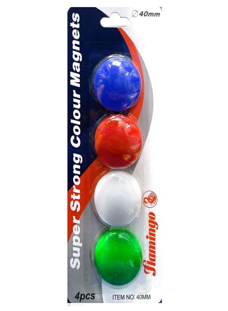 Flamingo Colour Magnets 40mm - Image 2