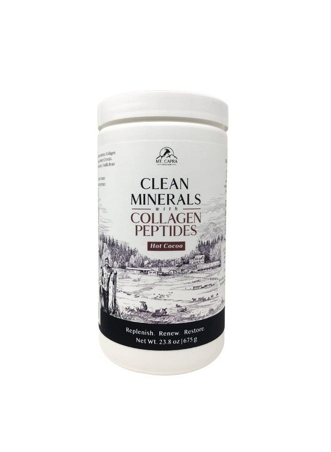MT. CAPRA SINCE 1928 ; Hot Cocoa Clean Minerals With Collagen Peptides 675 G Delicious Whole Food Minerals From Goat Milk Whey And Grass Fed Type I And Iii Collagen Peptides 10 G Protein - Image 2
