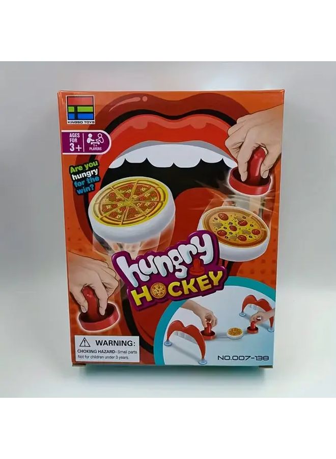 لعبة بيتزا وهوكي الجليد التفاعلية لعبة تعليمية للعائلة بمقاس 7.68 × 5.91 × 1.57 بوصة - Image 4