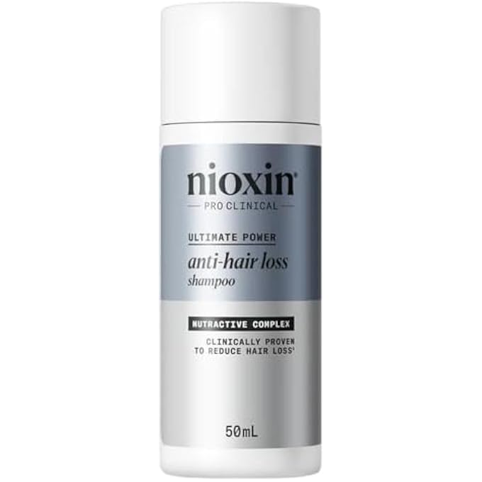 Nioxin ULTIMATE POWER ANTI-HAIR LOSS SHAMPOO 50 ML SHAMPOO FOR BRITTLE HAIR LOSS