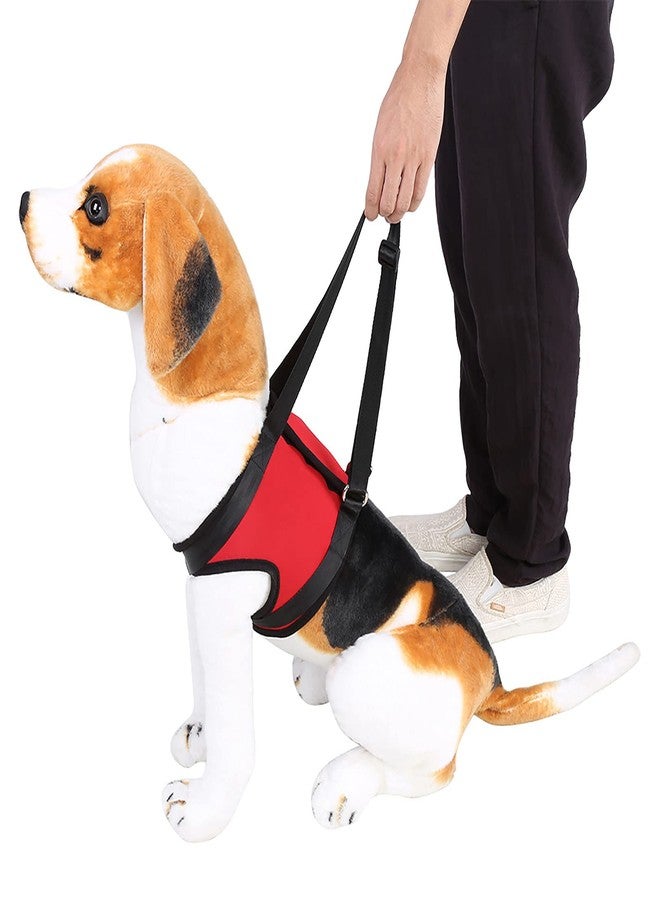 Cocoarm Dog Support Harness, Pet Walking Aid Front and Rear Dog Legs Support Harness Walking Aid Lifting for Old Injured Dogs (Red Front Legs M) - Image 1