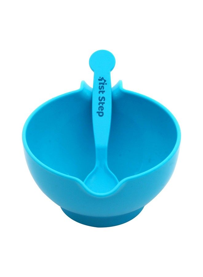 1st Step Portable Grinding Feeding Masher Serving Bowl For Baby Food Preparation With Spoon(Pack Of 1) - Image 4