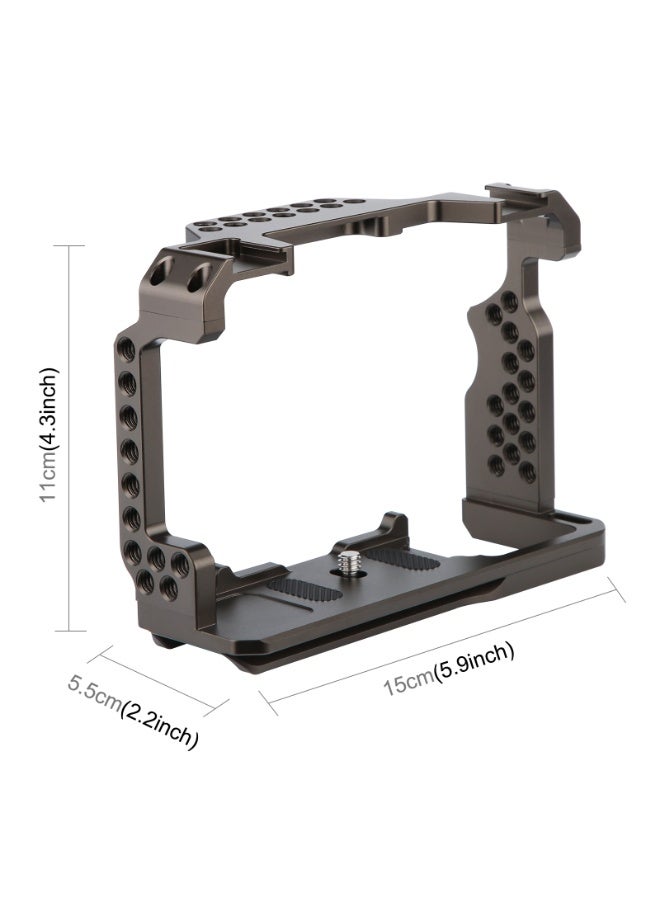 بولوز مناسبة لأنّ سوني A7M3 الجيل الثاني حماية الغلاف فقط مع الإطار لا يحتوي على مقبض أعلى والجانب مقبض - Image 2