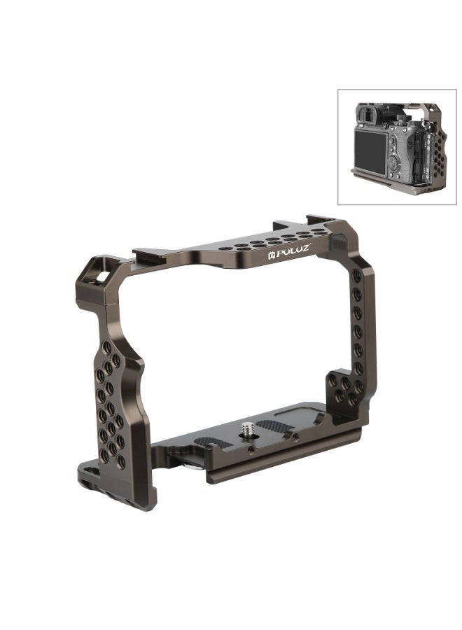 بولوز مناسبة لأنّ سوني A7M3 الجيل الثاني حماية الغلاف فقط مع الإطار لا يحتوي على مقبض أعلى والجانب مقبض - Image 1