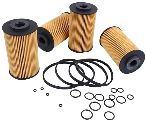 LSSOCH 4X Fuel Filters 8-98147-525-0 1K06-23-570 WF10185 FF5877 Compatible With ISUZU NPR NQR AND NPR-HD 2011-2021 - Image 3