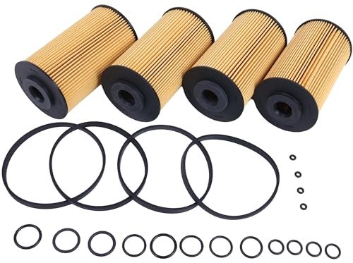 LSSOCH 4X Fuel Filters 8-98147-525-0 1K06-23-570 WF10185 FF5877 Compatible With ISUZU NPR NQR AND NPR-HD 2011-2021 - Image 4