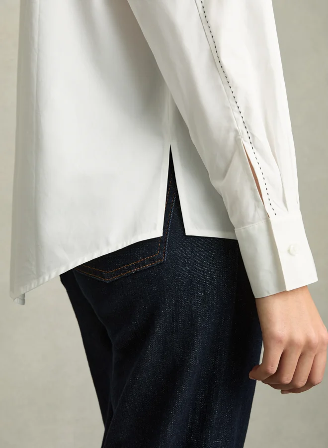 REISS Stab Stitch Shirt