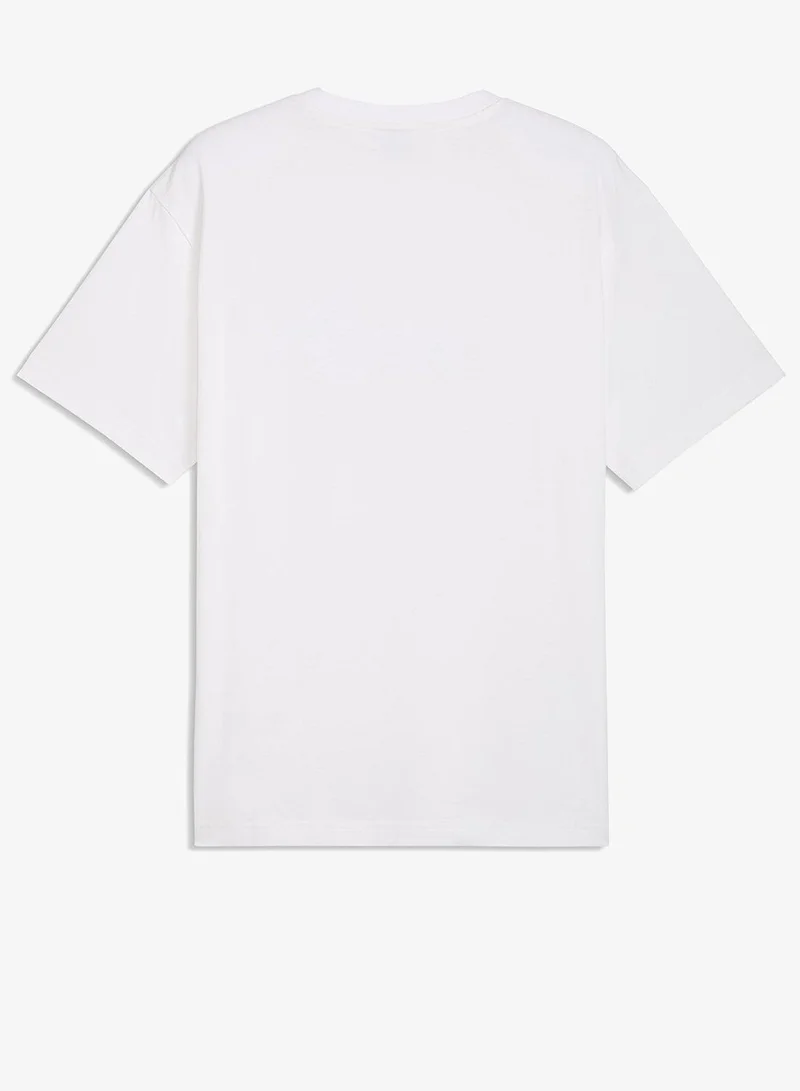 بوما تيشيرت مستقبلي مريح بتصميم أرشيف الملك