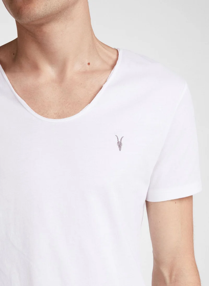 all saints Tonic Scoop V-Neck T-Shirt