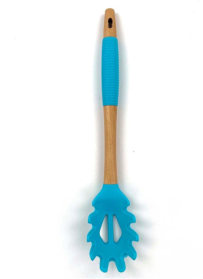 Home Pro Home Pro Spaghetti Server Silicon Head Assorted Color 32 cm  - Image 4