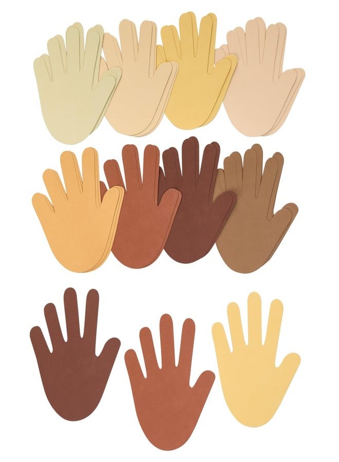 Colorations Colors Like Me Hand Shapes - Set of 24 - People Cutout, Skin Tone & Color, Multicultural Paper, Classroom Decorations, Arts & Crafts - Image 5