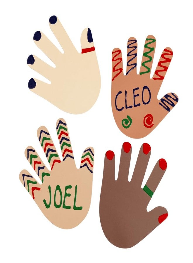 Colorations Colors Like Me Hand Shapes - Set of 24 - People Cutout, Skin Tone & Color, Multicultural Paper, Classroom Decorations, Arts & Crafts - Image 2