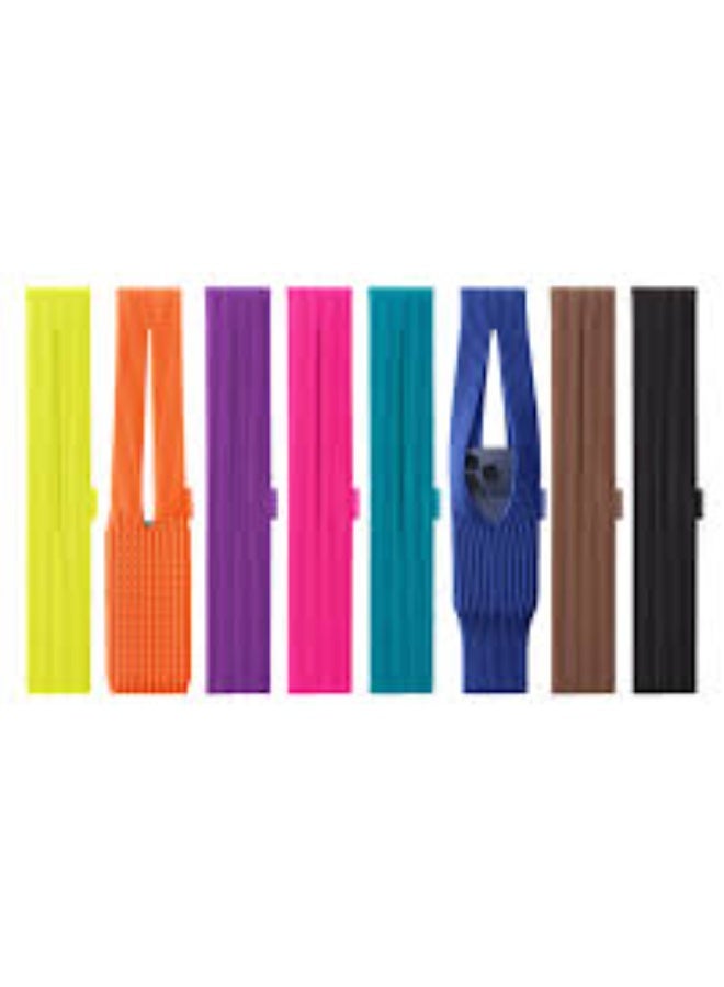 Wearable Knit Phone Pocket with Short 40cm Strap — Designer 3D-Knit Crossbody Phone Carrier | Universal Fit for All iPhone Models & Smartphones | Luxury Flexible Accessory for AirPods, Wallet & Everyday Essentials | Crafted with Stretch Technology | Effortless Style & Utility - Image 2