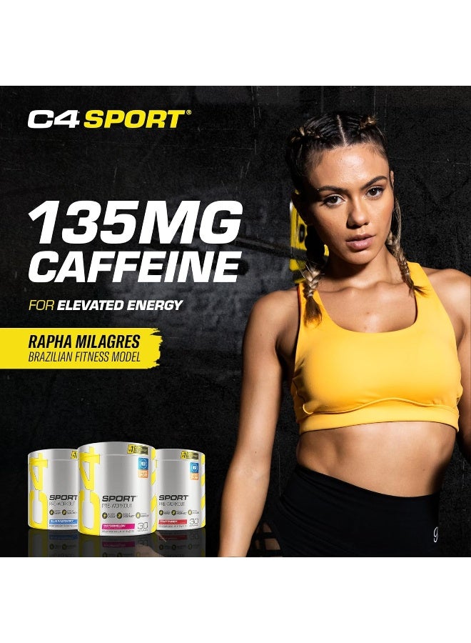 سيلوكور مسحوق C4 الأصلي قبل التمرين بدون سكر، بيتا ألانين، فيتامين C، للطاقة والتركيز والأداء، بنكهة فواكه البونش – 30 حصة - Image 5