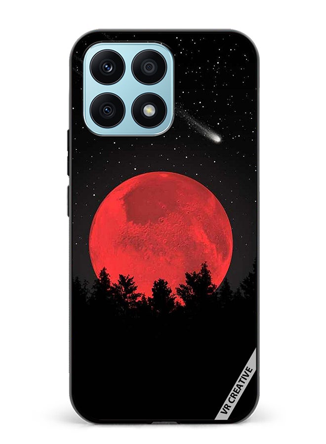 VR CREATIVE Protective Case Cover For Honor X8a Bloody Moon Design Multicolour - Image 1