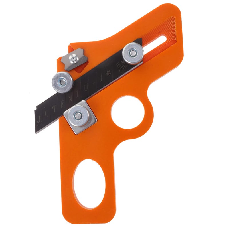 Adjustable Hand Planer with Retractable Blade for Wood Smoothing Chamfering and Edge Trimming - Image 2