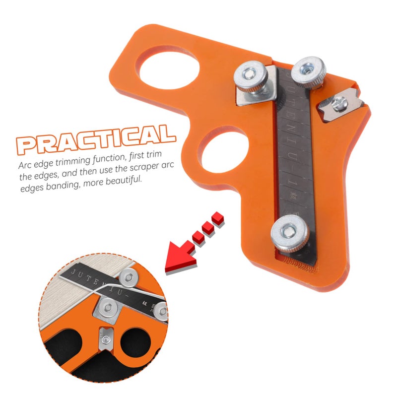 Adjustable Hand Planer with Retractable Blade for Wood Smoothing Chamfering and Edge Trimming - Image 4