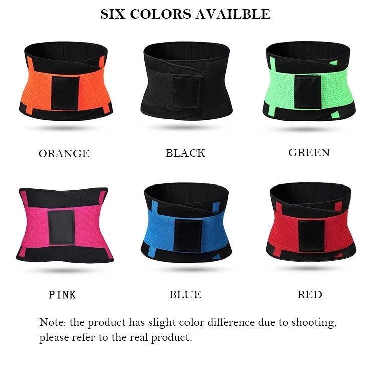 Bluejw Neoprene Waist Trimmer Belt for Women - Weight Loss Exercise Sauna Sweat Belt - Slimming Waist Trainer - Image 3