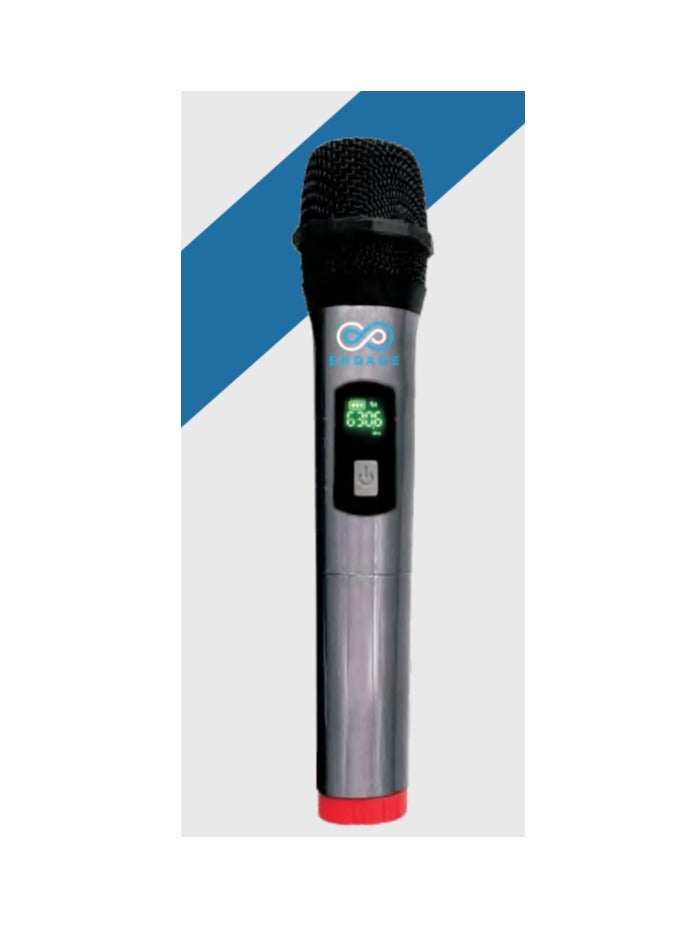 Engage EPS-1022/W80 10"X 2 Party Speaker, Dynamic Disco Lights, Rechargeable Battery, Powerful Audio Performance, FM Radio Functionality, Convenient Remote Control, Black - Image 5