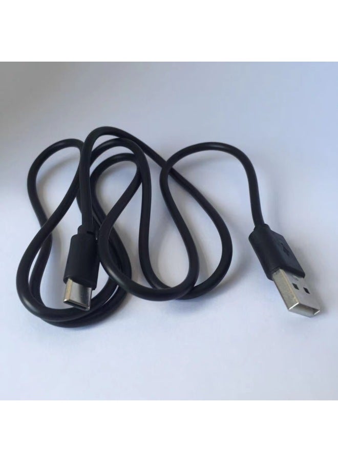 Suitable For Bluetooth Headset Charging Cable Charging Treasure Small Fan Data Cable Huawei Type-c Short Cable-Color:0.5 M 】  - Image 4