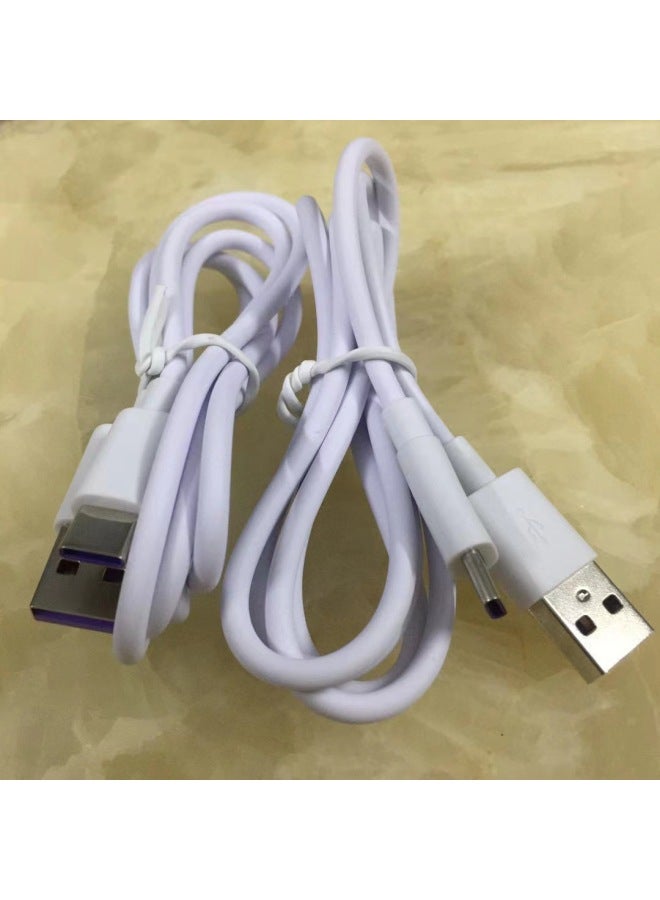 Suitable For Bluetooth Headset Charging Cable Charging Treasure Small Fan Data Cable Huawei Type-c Short Cable-Color:0.5 M 】  - Image 5