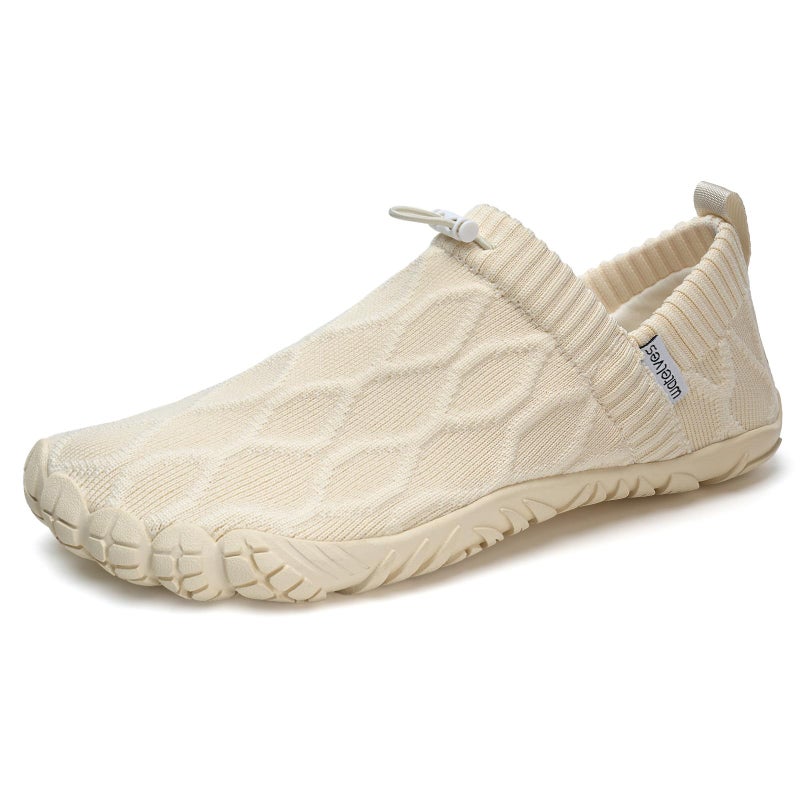 WateLves Barefoot Water Shoes Women Men Minimalist Comfortable Walking Shoes Beach Outdoor Running Sneakers Ivory37 - Image 2