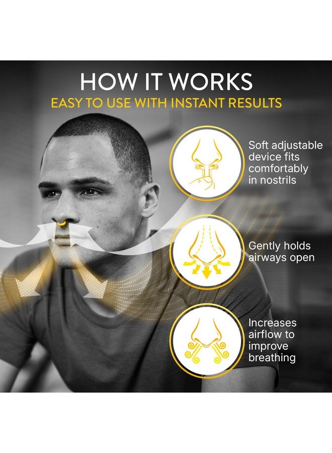 Rhinomed Turbine Nasal Dilator for Athletic Breathing - Large 3pk - Improves Airflow During Exercise - Nasal Dilators for Exercise - Internal Nasal Dilator - Lightweight - Image 5