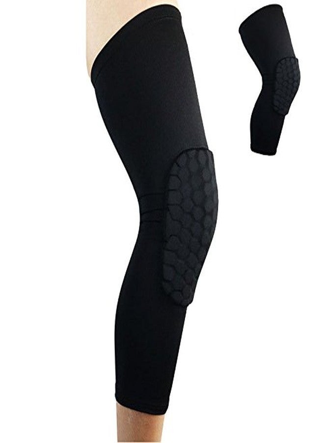 Futaba Volleyball Basketball Knee Pad - Black - Large - Image 4