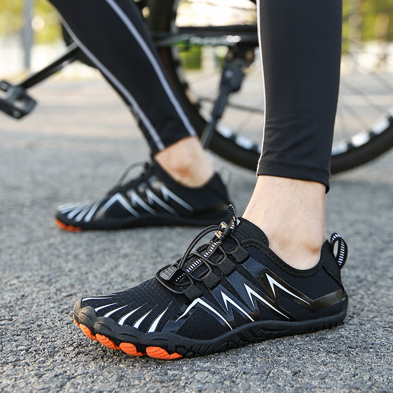 Beach Shoes Five Fingers Tracing Shoes Wading Shoes Fishing Swimming Shoes Diving Shoes Comprehensive Fitness Shoes Yoga Running Shoes - Image 1