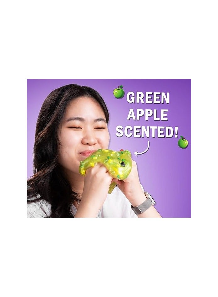 Crazy Aaron's Crazy Aaron’s Slime Charmers Dumpster Dive –Green Apple Scented, Stretchy Slime with Charms, Ages 3+ - Image 4