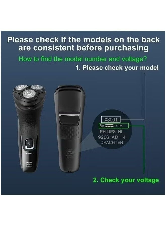 Apluynm 5V Charger for Philips Norelco Shaver 2400 2600, Wet & Dry Shaver Series 5000 7000 3000 Compatible with Philips Oneblade QP2724, QP2834, QP1924 USB Charging Cable - Image 4