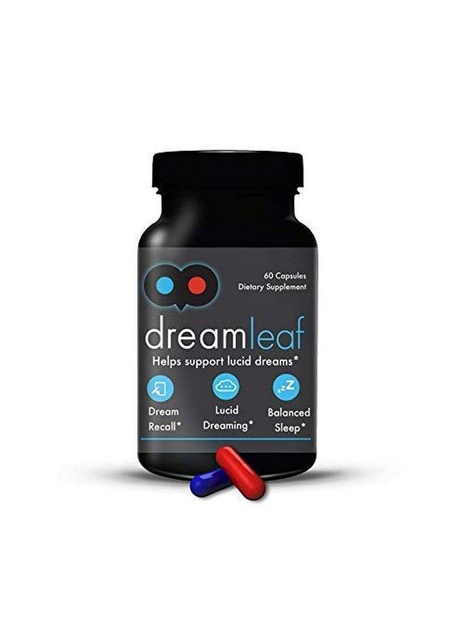 Dream Leaf - Pro Premium Lucid Dreaming Supplement 60 Capsulesvalerian Root Mugwort Alpha Gpc Choline Bitartrate Huperzinea - Image 1