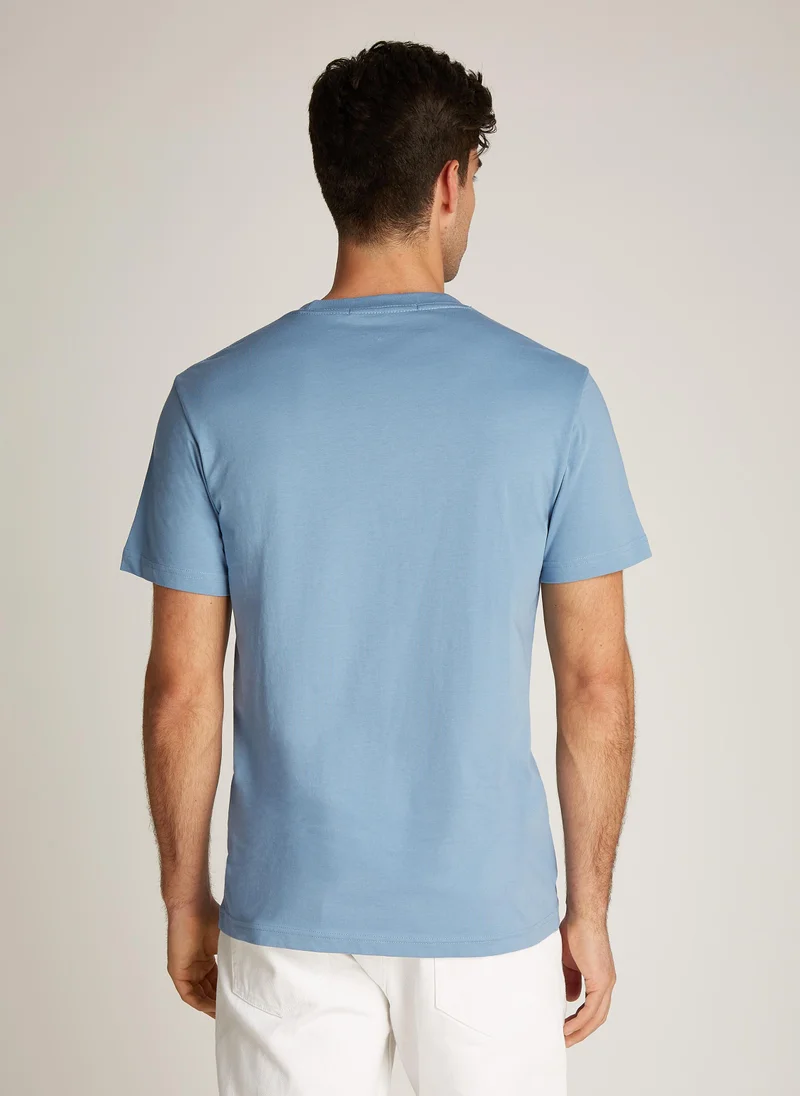 Calvin Klein Jeans Grid Box Crew Neck T-Shirt