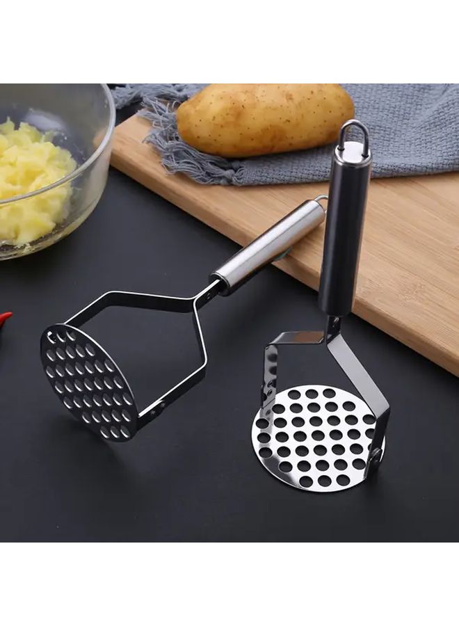 Heavy Duty Manual Potato Ricer Masher Stainless Steel 1pc Non Slip Grip - Image 1