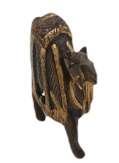 Antique Museum Handcrafted Camel Figurine Desert Elegance in Miniature  - Image 1