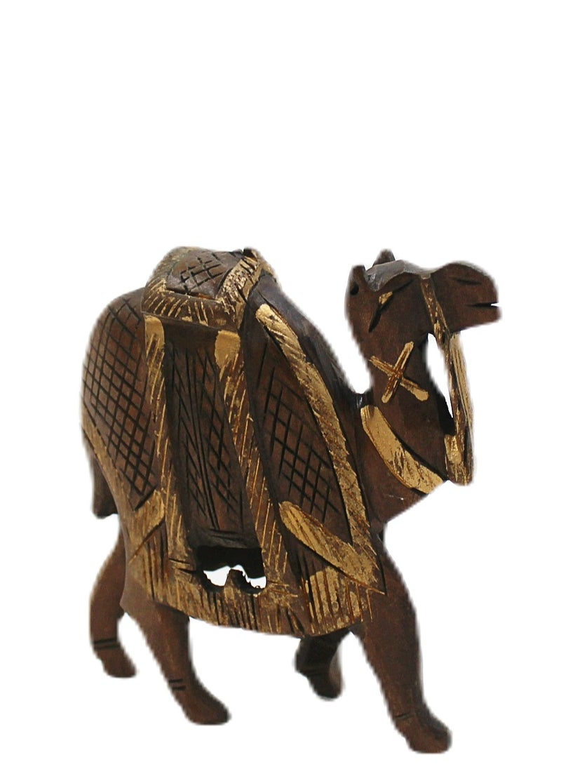 Antique Museum Handcrafted Camel Figurine Desert Elegance in Miniature  - Image 3
