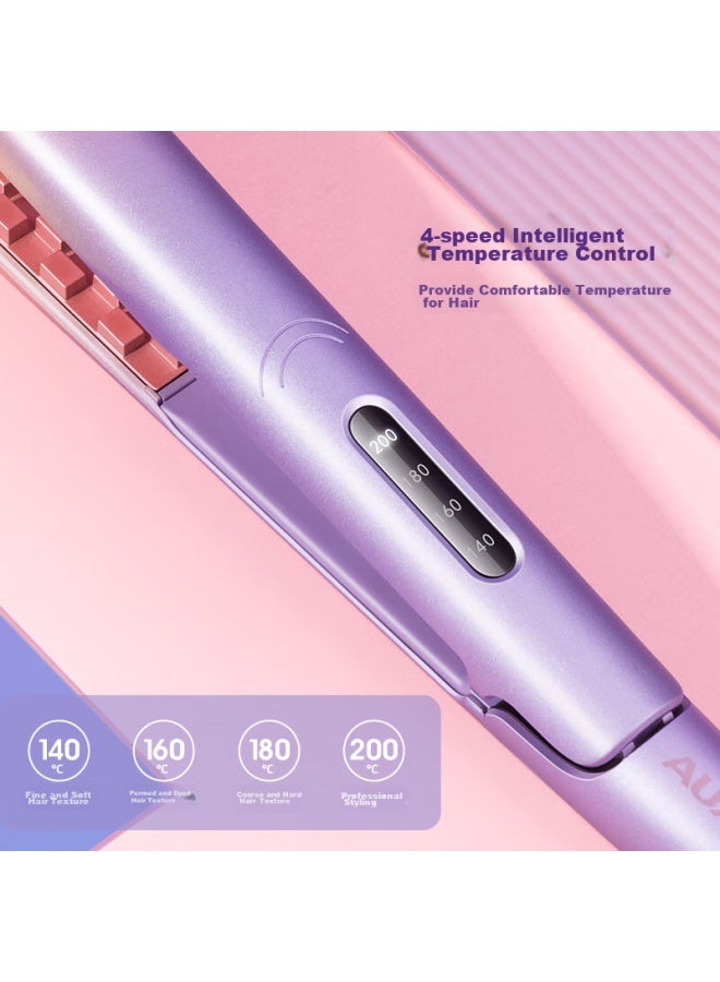 Aux Corn Silk Volumizing Hair Straightener, Negative Ion Curling Iron Dual-use Hair Volumizer Perming Tool, Lazy Hair Styling Tool For Men And Women, Root Volumizing Clip Hair Straightener, Gift For Girlfriend - Image 3