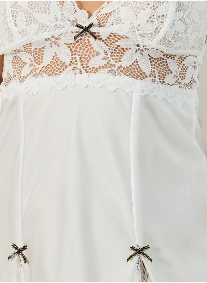 ستايلي Lace Babydoll Lingerie