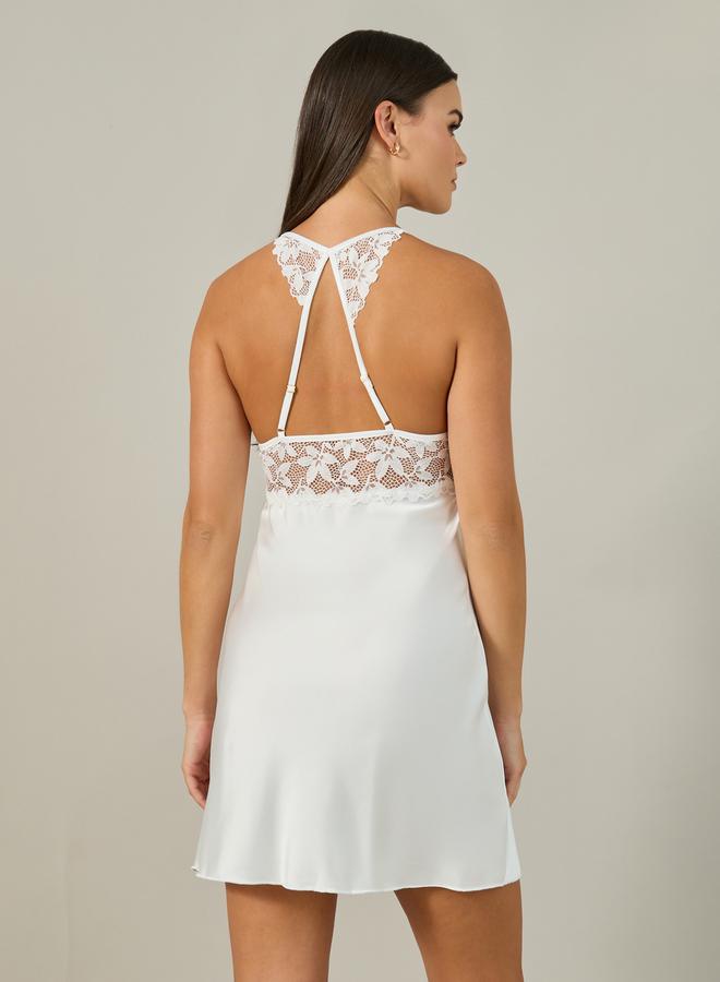 Styli Lace Babydoll Lingerie  - Image 3