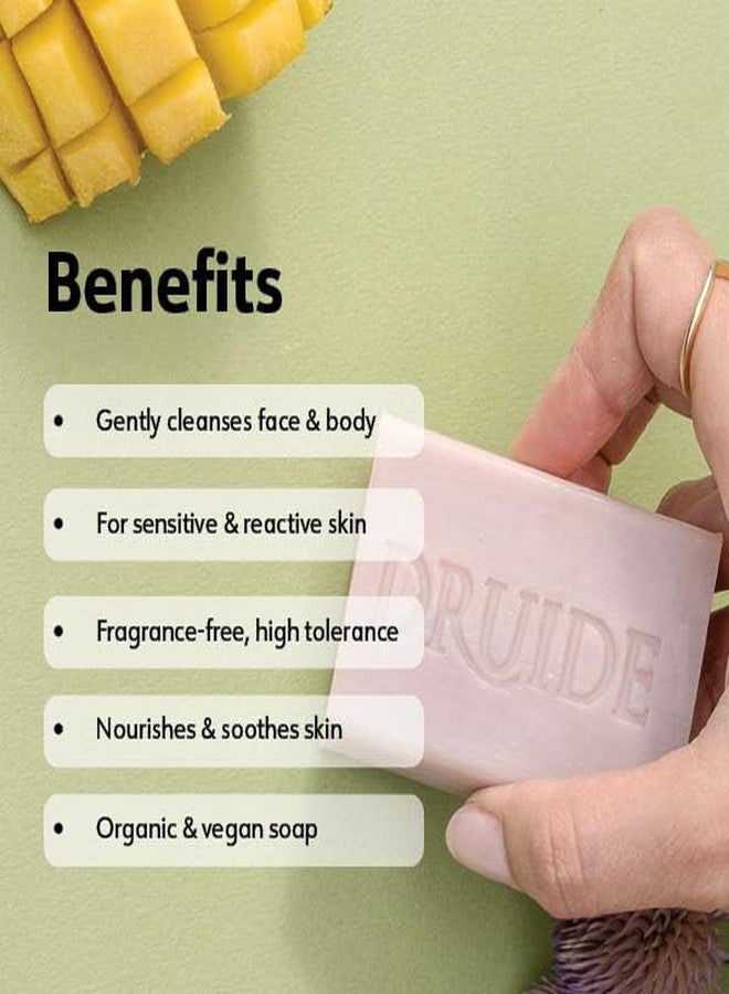 DRUIDE Laboratoires Druide Pur&Pureorganic Face Body Bar Soap Natural Skin Care Beauty Organic For Women & Biodegradable Soap Bar, 105 g (3.7 oz Size Odorless gentle cleanse Made in Canada - Image 5
