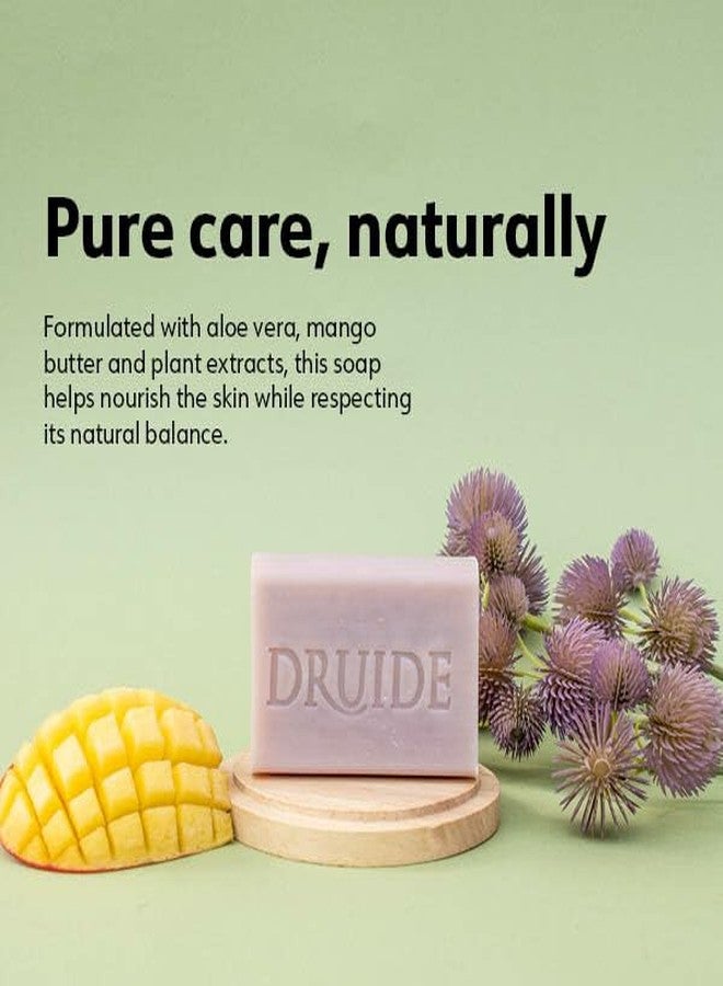 DRUIDE Laboratoires Druide Pur&Pureorganic Face Body Bar Soap Natural Skin Care Beauty Organic For Women & Biodegradable Soap Bar, 105 g (3.7 oz Size Odorless gentle cleanse Made in Canada - Image 2