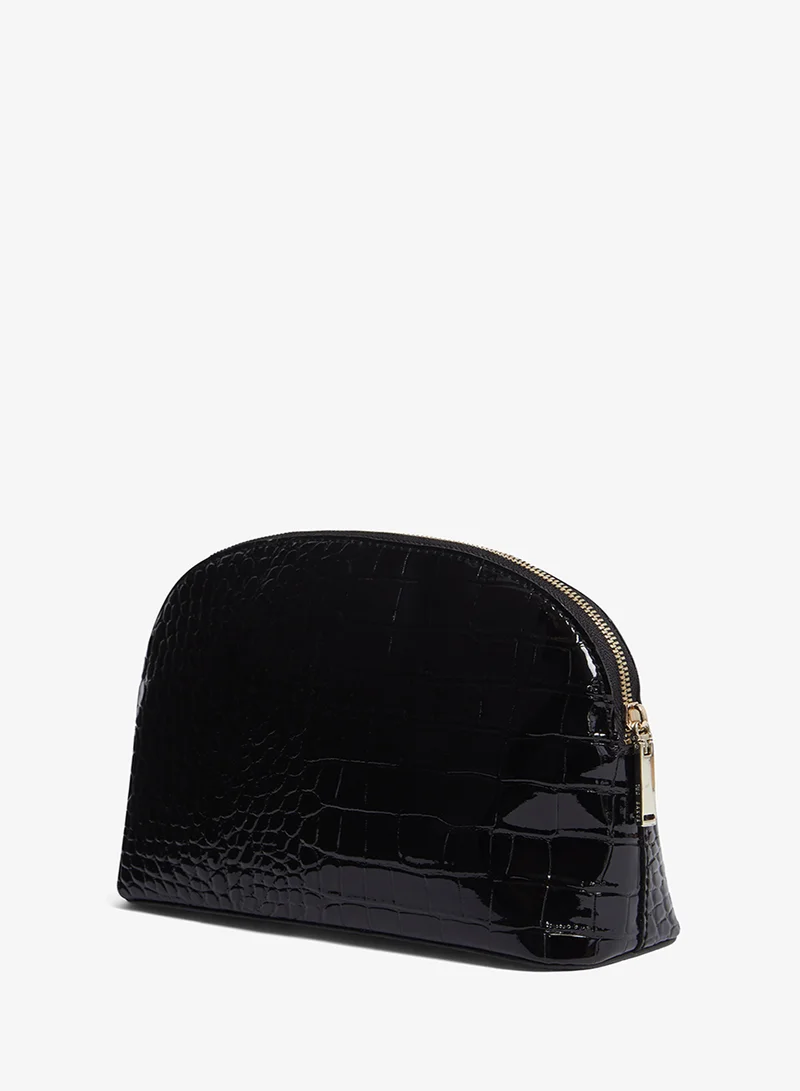 تيد بيكر حقيبة غسيل صغيرة بتأثير جلد التمساح