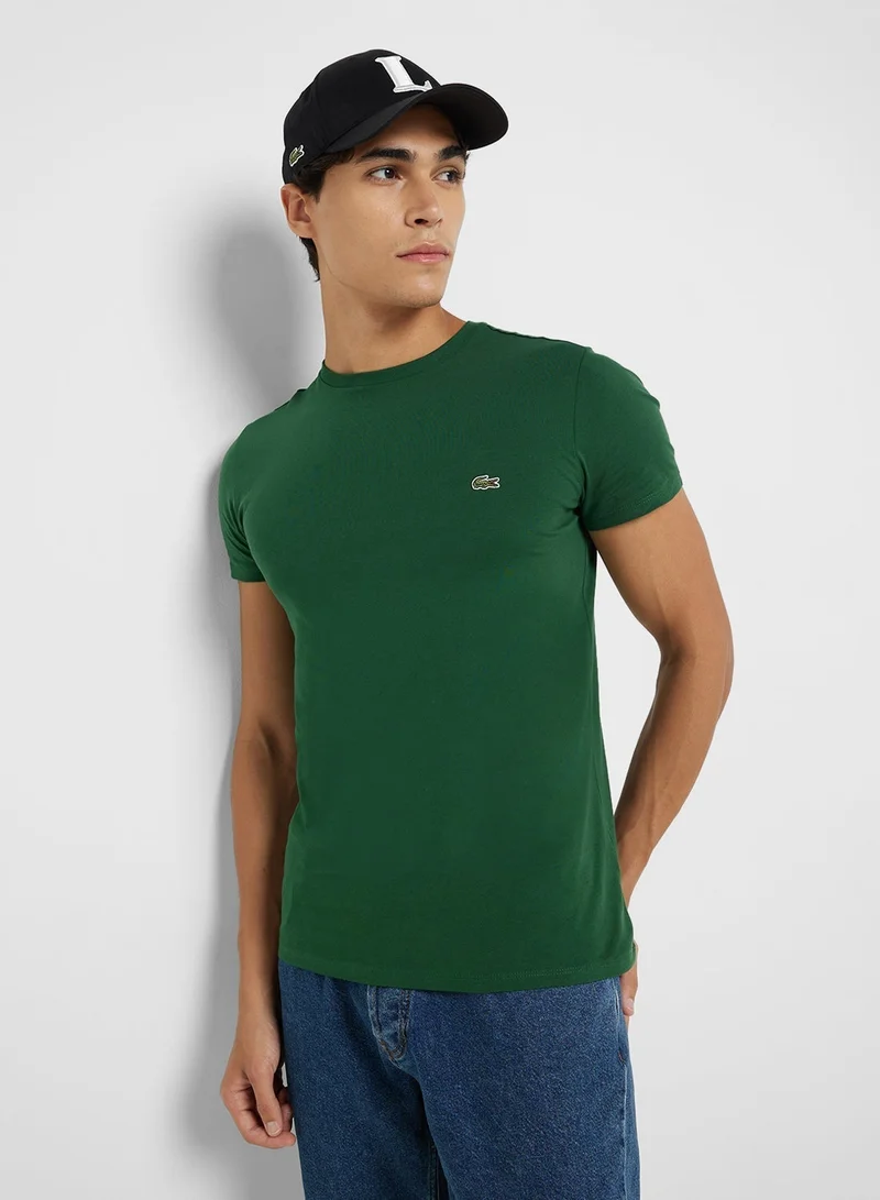 LACOSTE Essential Chest Logo T-Shirt