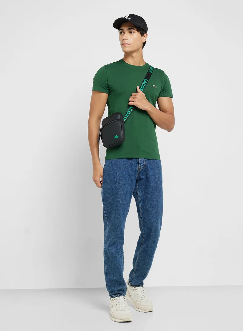 LACOSTE  Essential Chest Logo T-Shirt for Men | Best Price UAE