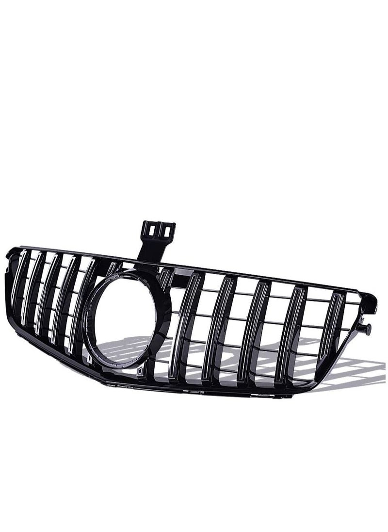 Generic - Front Bumper Grille Fit For Mercedes Benz C Class W204 C200 C230 C300 C350 2008-2014 AMG GT R Style Gloss - Image 1