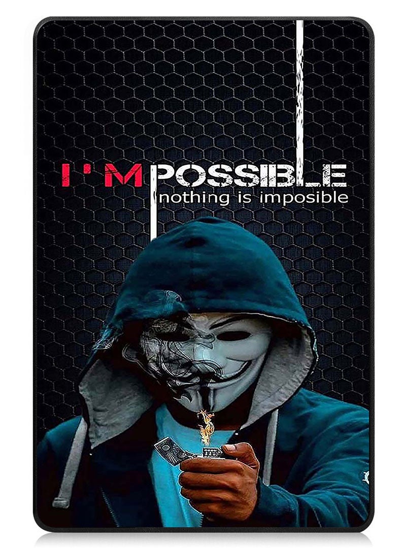 Theodor Protective Flip Case For Oppo Pad Air 2 With Trifold Stand Auto Wake Sleep Shockproof Cover Nothing Is Impossible - Image 1